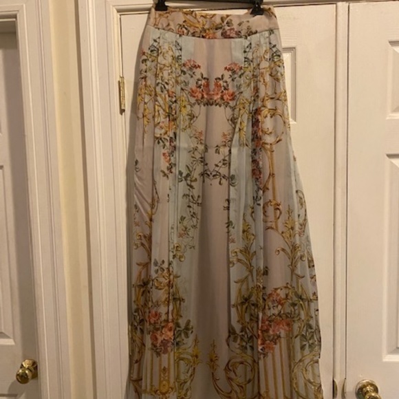 NWT Beautiful Alberta Ferretti Maxi Skirt - Picture 3 of 8
